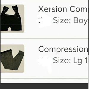 Compression pants